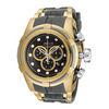 Thumbnail Image 1 of Men's Invicta Bolt Chronograph Gold-Tone Strap Watch with Grey Dial (Model: 14407)