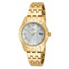 Thumbnail Image 1 of Ladies' Invicta Angel Crystal Accent Gold-Tone Watch with Mother-of-Pearl Dial (Model: 17488)