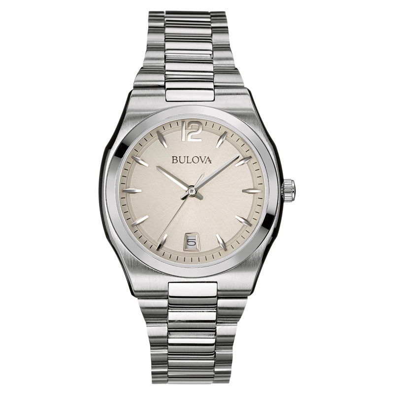 Main Image 1 of Ladies' Bulova Watch with Grey Dial (Model: 96M126)