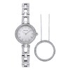 Thumbnail Image 1 of Ladies' Bulova Watch with Mother-of-Pearl Dial Boxed Watch and Pendant Set (Model: 96X130)
