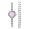 Thumbnail Image 0 of Ladies' Bulova Crystal Accent Watch and Bracelet Boxed Set (Model: 96X131)