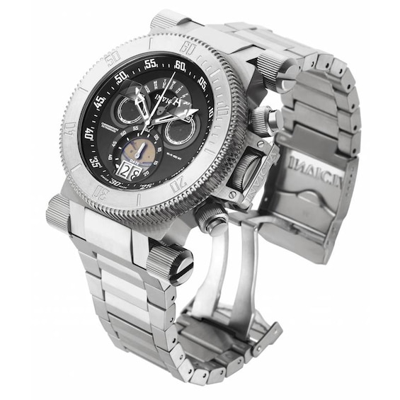 Men's Invicta Coalition Forces Chronograph Watch with Black Dial (Model: 17638)