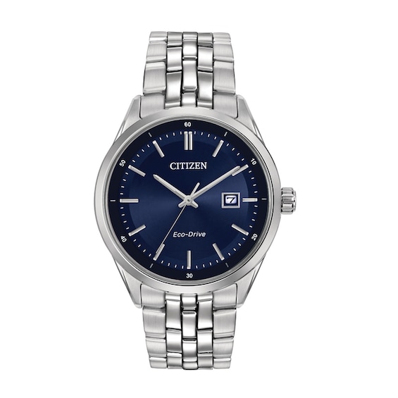 Men's Citizen Eco-DriveÂ® Corso Watch with Dark Blue Dial (Model: Bm7251-53L)