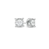 Thumbnail Image 1 of 1/4 CT. T.W. Diamond Solitaire Stud Earrings in Sterling Silver (J/I3)