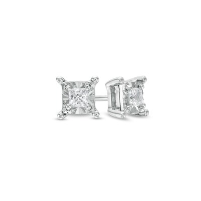 Reflection Beads Sterling Silver Square Simulated CZ Bead 10 x 8 mm Reflection Beads Sterling Silver Square Simulated CZ Bead 10 x 8 mm