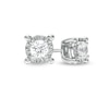 Thumbnail Image 0 of 1/3 CT. T.W. Diamond Solitaire Stud Earrings in Sterling Silver (J/I3)