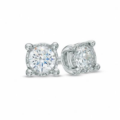Sterling Silver Diamond Earrings Top Sellers, 57% OFF | www 