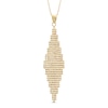 Thumbnail Image 1 of Kite-Shaped Bead Drop Pendant in 10K Gold
