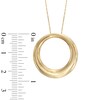 Thumbnail Image 2 of Circle Pendant in 10K Gold