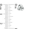 Thumbnail Image 2 of Small Love Knot Stud Earrings in 10K White Gold