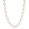 Thumbnail Image 0 of 8.5 - 9.5mm Cultured Freshwater Pearl and Bead Strand Necklace in Sterling Silver with 14K Gold Plate