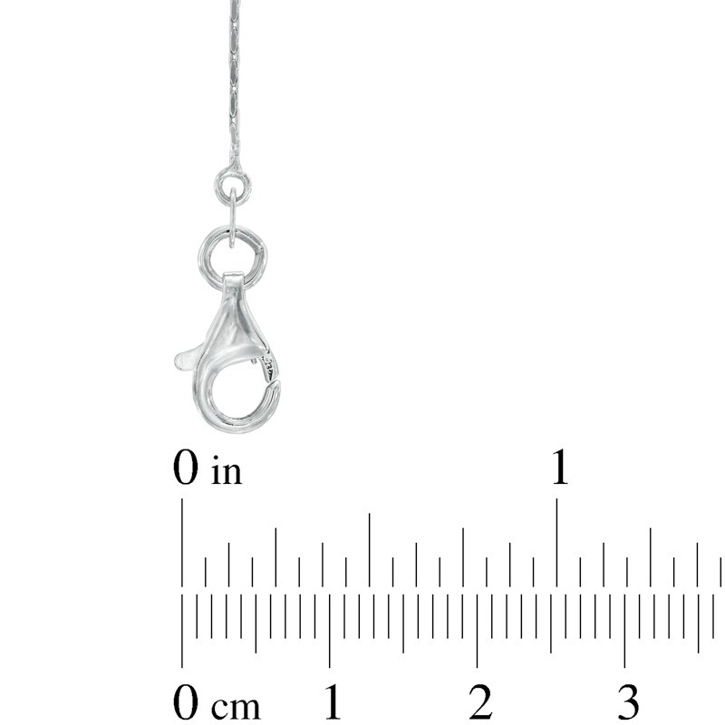 4.5 - 5.0mm Cultured Freshwater Pearl Station Necklace in Sterling Silver