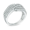 Thumbnail Image 2 of Lab-Created White Sapphire Ring in Sterling Silver