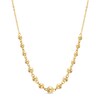 Thumbnail Image 1 of Graduated Ball Bead Necklace in 10K Gold - 17"