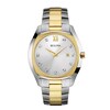 Thumbnail Image 1 of Men's Bulova Diamond Accent Two-Tone Watch with Silver Dial (Model: 98D125)