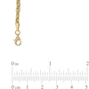 Thumbnail Image 1 of 018 Gauge Rope Chain Bracelet in 14K Gold - 7.25"