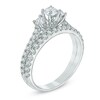 Thumbnail Image 2 of 1 CT. T.W. Diamond Past Present Future® Bridal Set in 14K White Gold