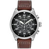 Thumbnail Image 1 of Men's Citizen Eco-Drive® Avion Chronograph Strap Watch with Black Dial (Model: CA4210-24E)