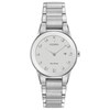 Thumbnail Image 0 of Ladies' Citizen Eco-Drive® Axiom Diamond Accent Watch with Silver-Tone Dial (Model: GA1050-51B)