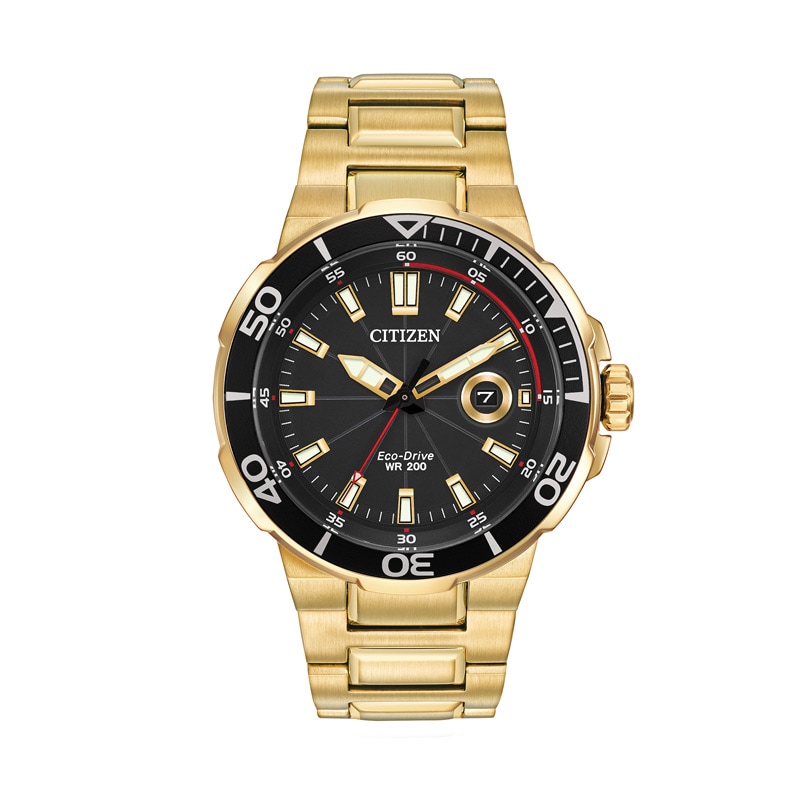 Main Image 1 of Men's Citizen Eco-Drive® Endeavor Watch with Black Dial (Model: AW1422-50E)
