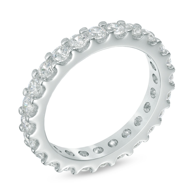 Main Image 2 of 1-1/4 CT. T.W. Diamond Eternity Band in Platinum