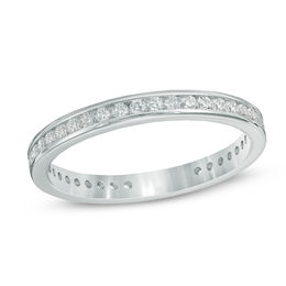 1/2 CT. T.W. Diamond Eternity Band in Platinum