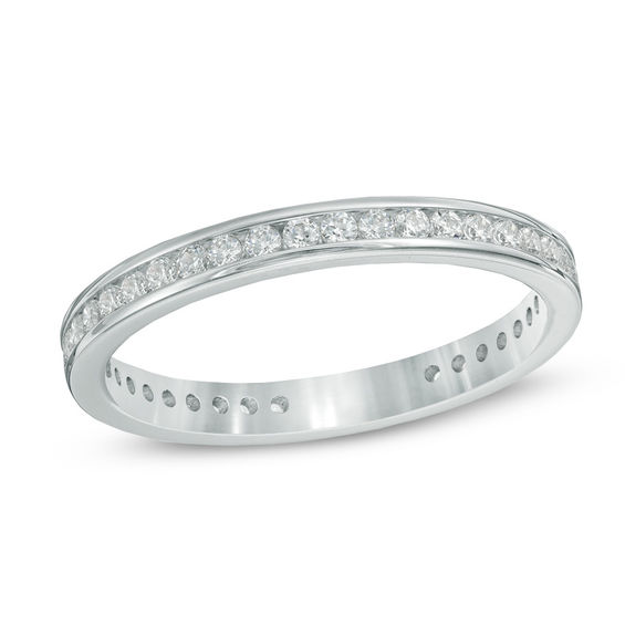 1/2 CT. T.w. Diamond Eternity Band in Platinum