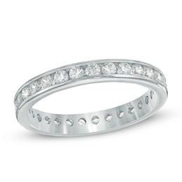1 CT. T.W. Diamond Eternity Band in Platinum