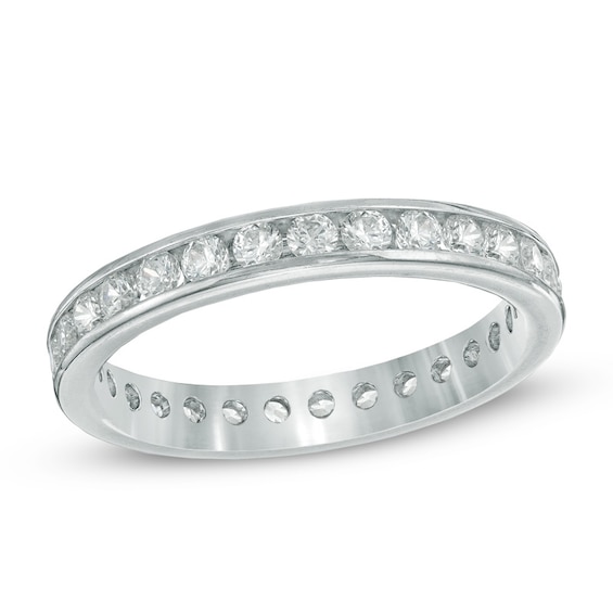 1 CT. T.w. Diamond Eternity Band in Platinum