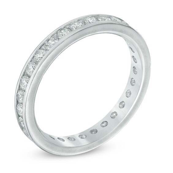 1 CT. T.w. Diamond Eternity Band in Platinum