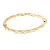 Thumbnail Image 1 of Polished Twist Bangle in 10K Gold
