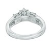 Thumbnail Image 2 of 3/4 CT. T.W. Diamond Past Present Future® Engagement Ring in 14K White Gold