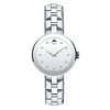 Thumbnail Image 1 of Ladies' Movado Sapphire™ Diamond Accent Watch with Mirror Dial (Model: 0606814)