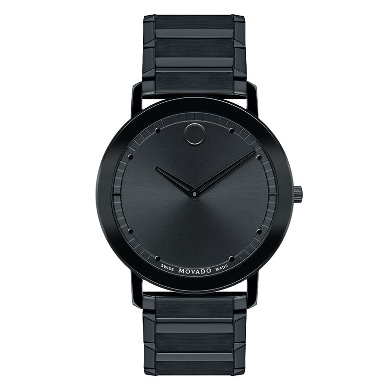 Main Image 1 of Men's Movado Sapphire™ Watch with Black Dial (Model: 606882)