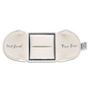 Thumbnail Image 4 of Ever Us® 1-1/2 CT. T.W. Two-Stone Diamond Swirl Band in 14K Two-Tone Gold