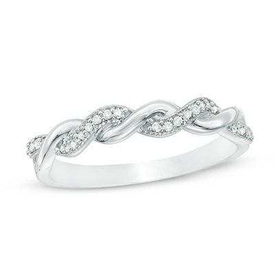 zales twist engagement ring