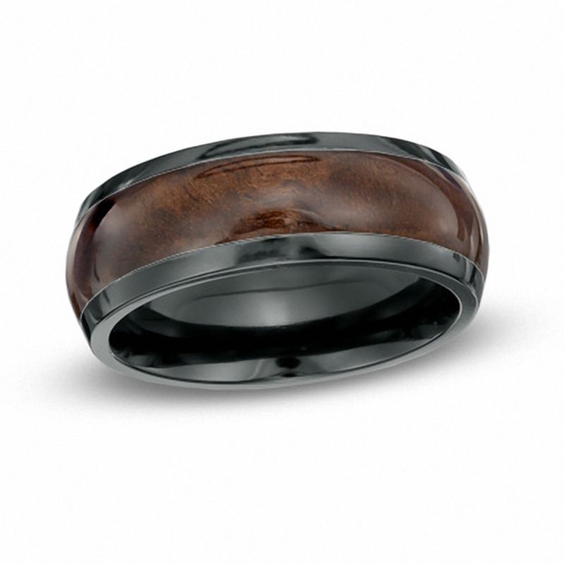 Black Zirconium Men's Ring – Everett Jewelry