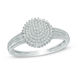 1/4 CT. T.W. Composite Diamond Promise Ring in Sterling Silver