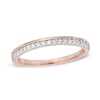 Thumbnail Image 1 of 1/8 CT. T.W. Diamond Wedding Band in 10K Rose Gold