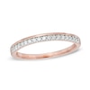 Thumbnail Image 0 of 1/8 CT. T.W. Diamond Wedding Band in 10K Rose Gold