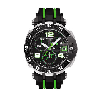 Men's Tissot T-Race Nicky Hayden Chronograph Strap Watch with