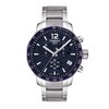 Thumbnail Image 1 of Men's Tissot Quickster Chronograph Watch with Dark Blue Dial (Model: T095.417.11.047.00)