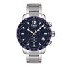 Thumbnail Image 0 of Men's Tissot Quickster Chronograph Watch with Dark Blue Dial (Model: T095.417.11.047.00)