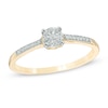 Thumbnail Image 0 of 1/15 CT. T.W. Multi-Diamond Promise Ring in 10K Gold