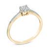 Thumbnail Image 1 of 1/15 CT. T.W. Multi-Diamond Promise Ring in 10K Gold