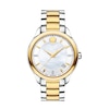 Thumbnail Image 0 of Ladies' Movado Bellina Two-Tone Watch with Mother-of-Pearl Dial (Model: 606979)