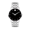 Thumbnail Image 0 of Men's Movado Museum® Classic 1/20 CT. T.W. Diamond Watch with Black Dial (Model: 0607201)