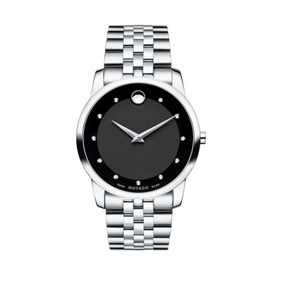 movado watches diamonds mens