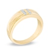 Thumbnail Image 1 of Men's Diamond Accent Wedding Band in 10K Gold