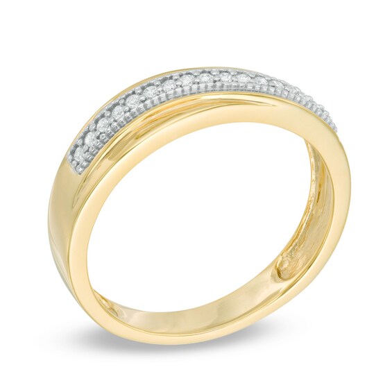 1/6 CT. T.w. Diamond Wedding Band in 10K Gold